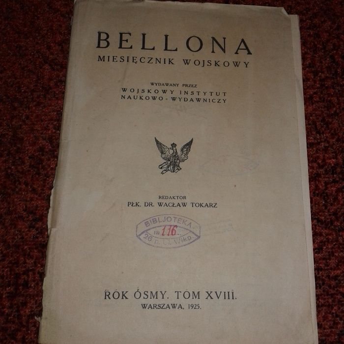 Bellona miesięcznik wojskowy 1946 Listopad- Grudzień