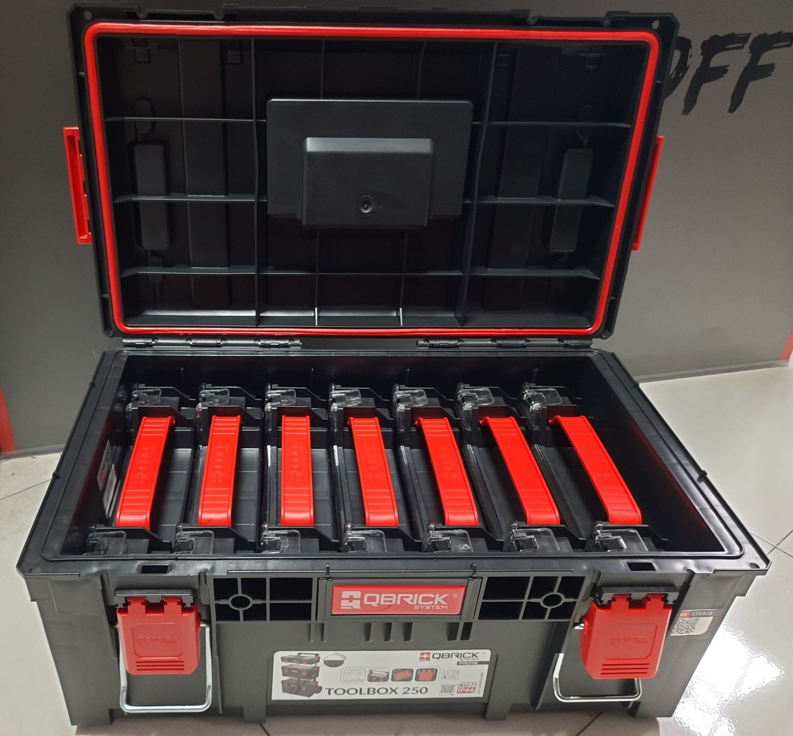 Комплект QBRICK SYSTEM PRIME Toolbox+7 органайзеров MULTI
QBRICK