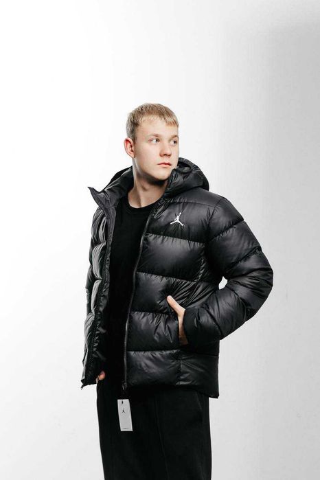 Преміум куртка Jordan Puffer | Storm-FIT | Primaloft | чорна | XS–XL