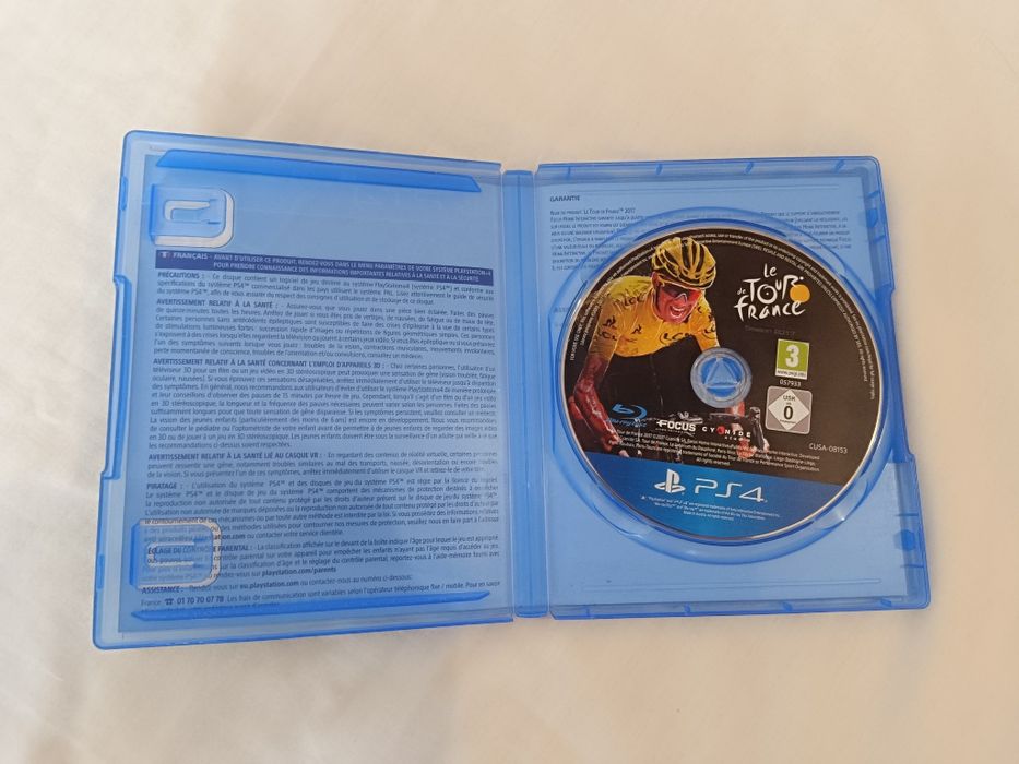 Jogo do tour de France da ps4