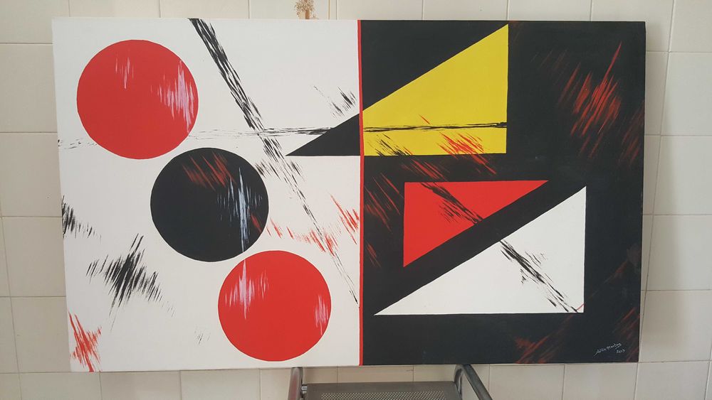 Quadros varios modernos alusivos cacem