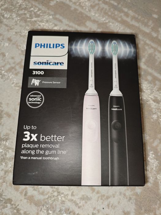 Philips sonicare 3100 + końcówki