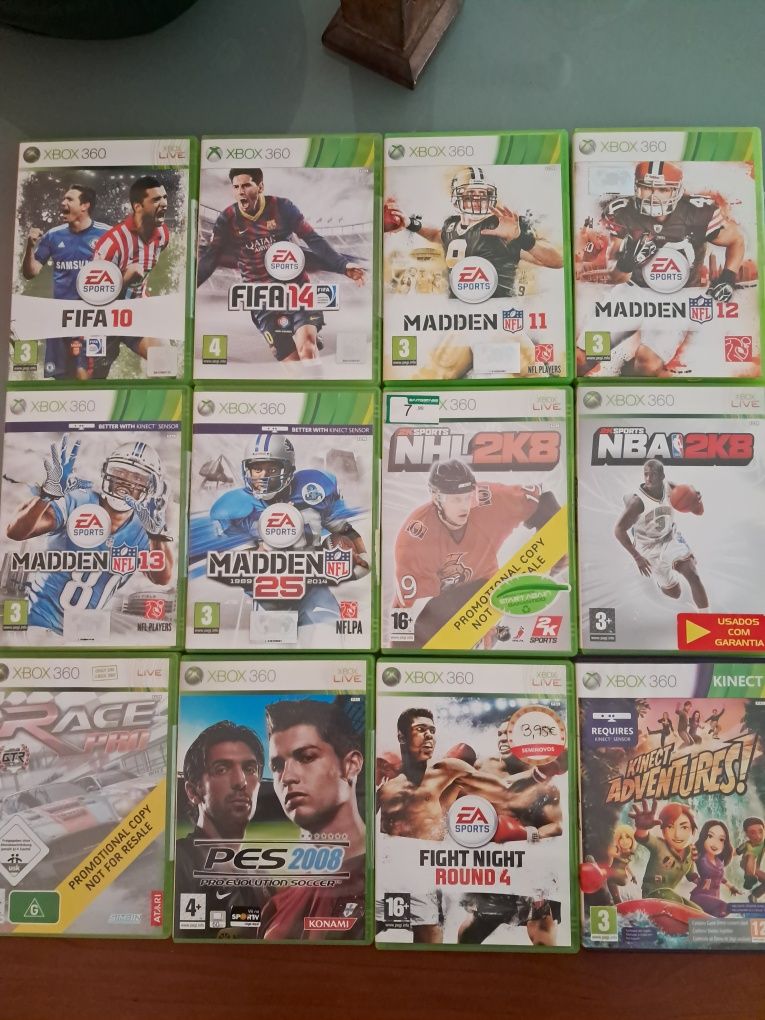 Jogos XBOX 360 vários