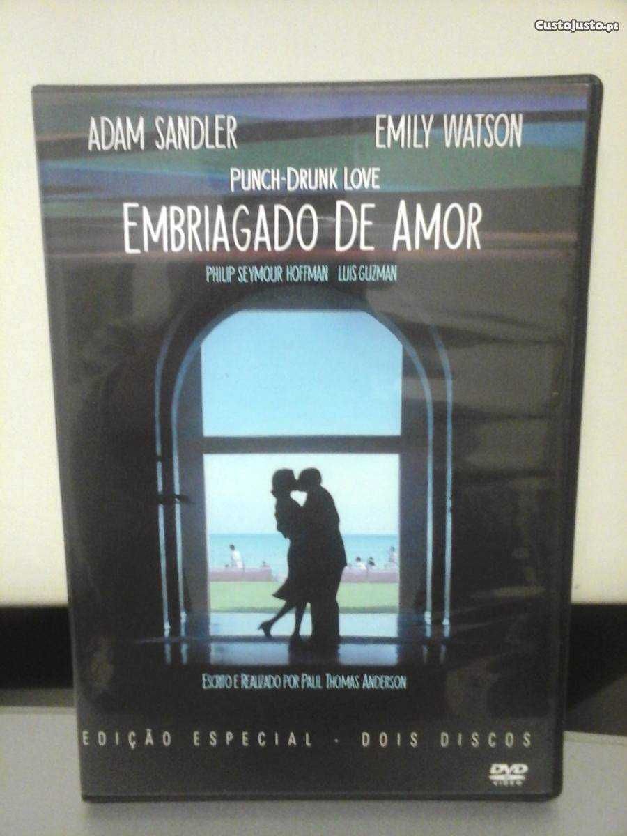 2 DVD s Embriagado de Amor Adam Sandler Filme Paul Anderson Punch Love