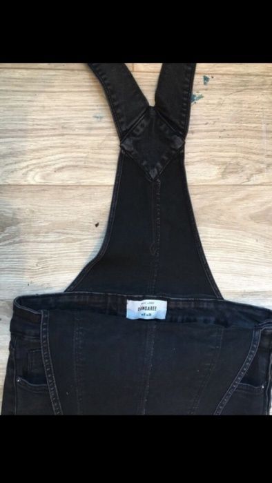Ogrodniczki black new look szary basic S M jak nowe