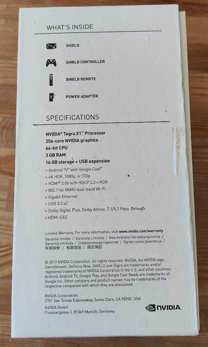 Nvidia Shield TV (P2897)