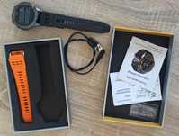 Smartwatch męski GPS Polskie menu, wodoodporny, tryby sport, rozmowy
