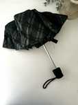 Parasol w kratkę ciemnozielony