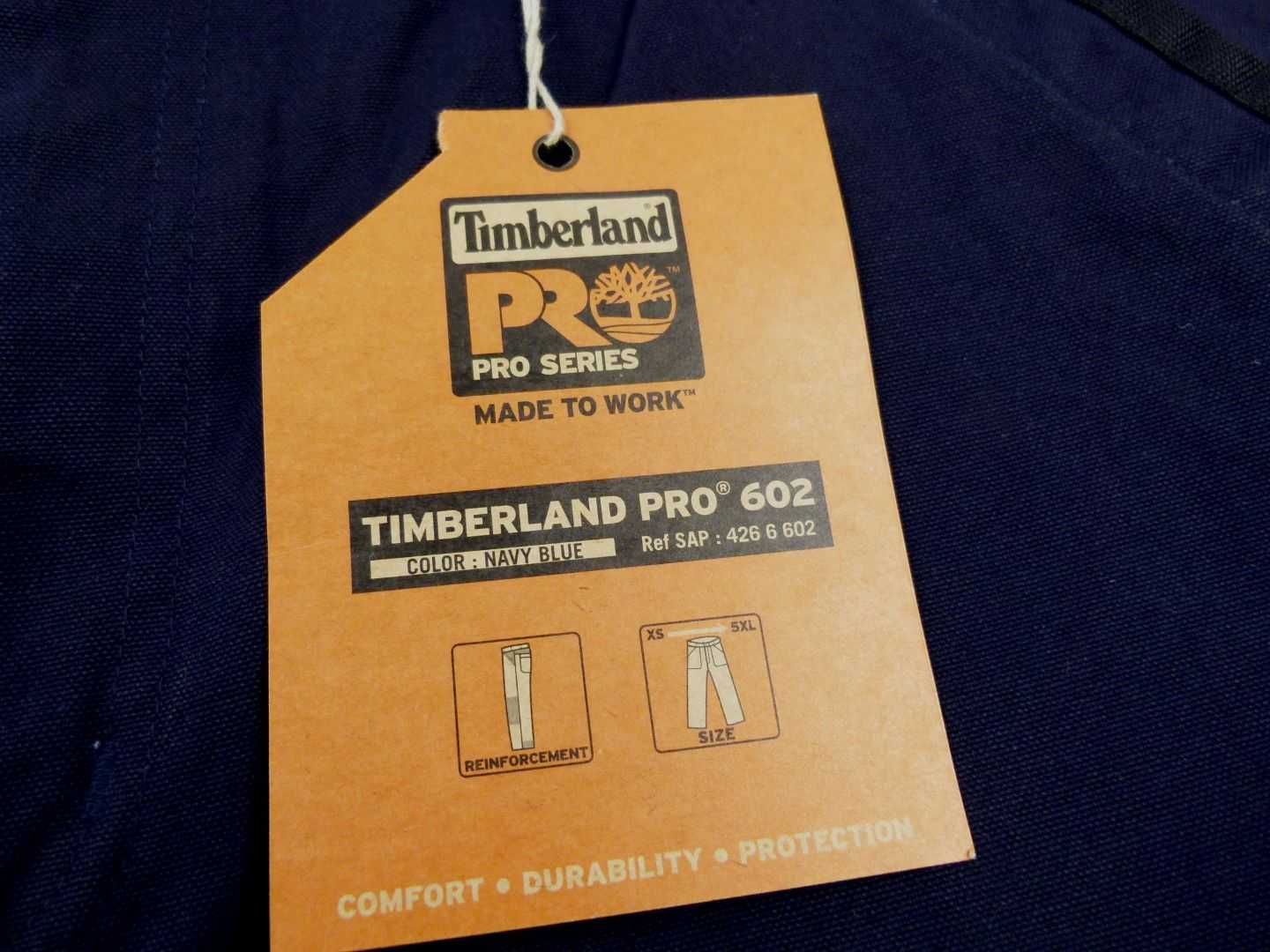 Super mocne spodnie Timberland PRO 3XL pasują na 2XL Nowe z metkami!