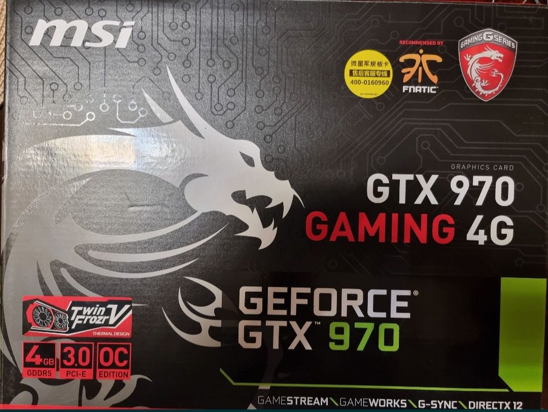 Продам відеокарту GTX 970 4gb