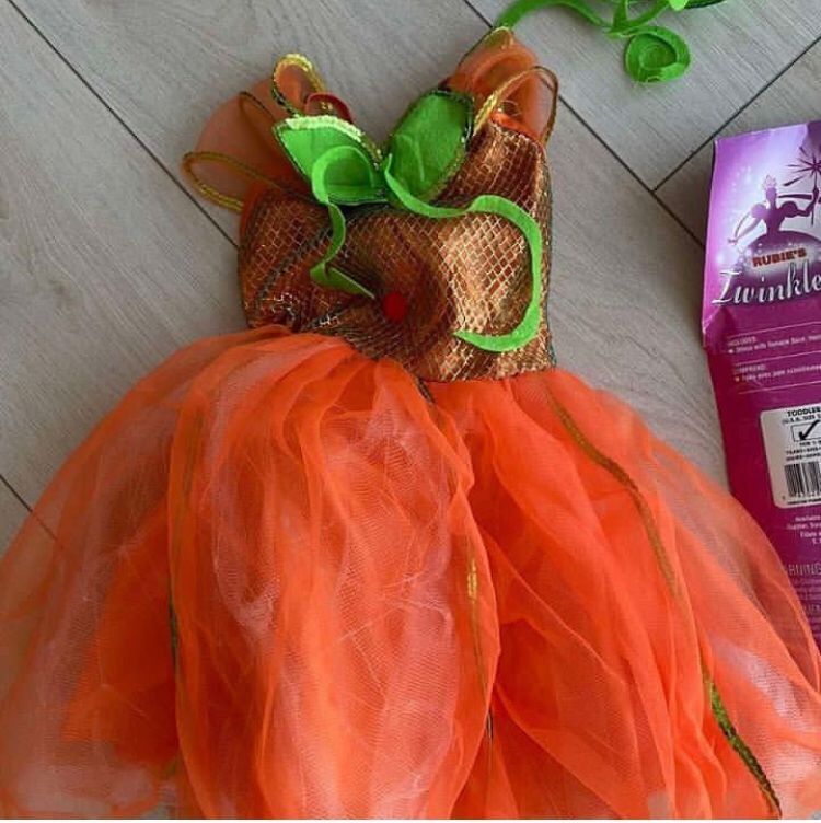 Карнавальный костюм тыквы-принцессы