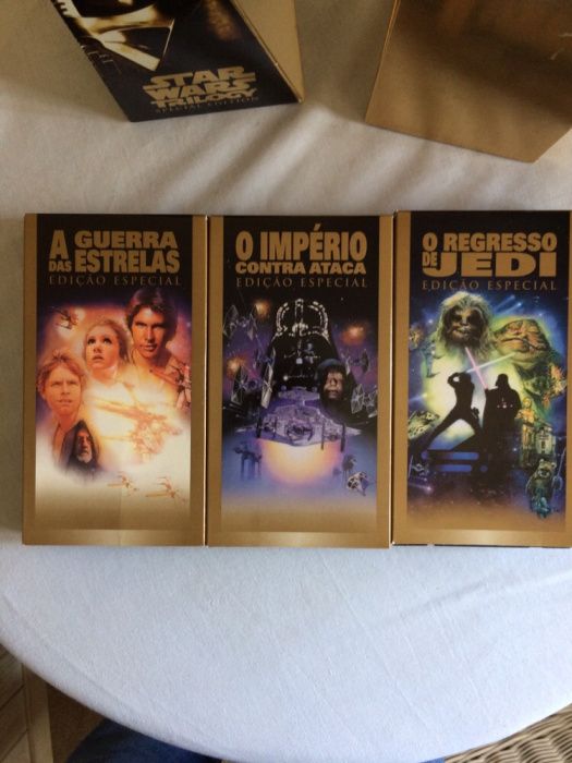 VHS Star Wars Trilogy Edição Especial + Episódio I
