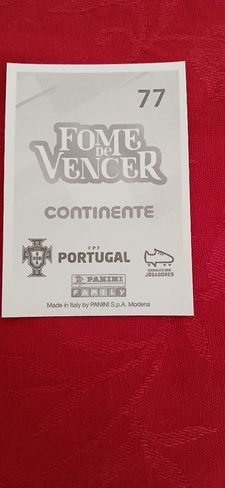 Cromo Cristiano Ronaldo-Fome de Vencer