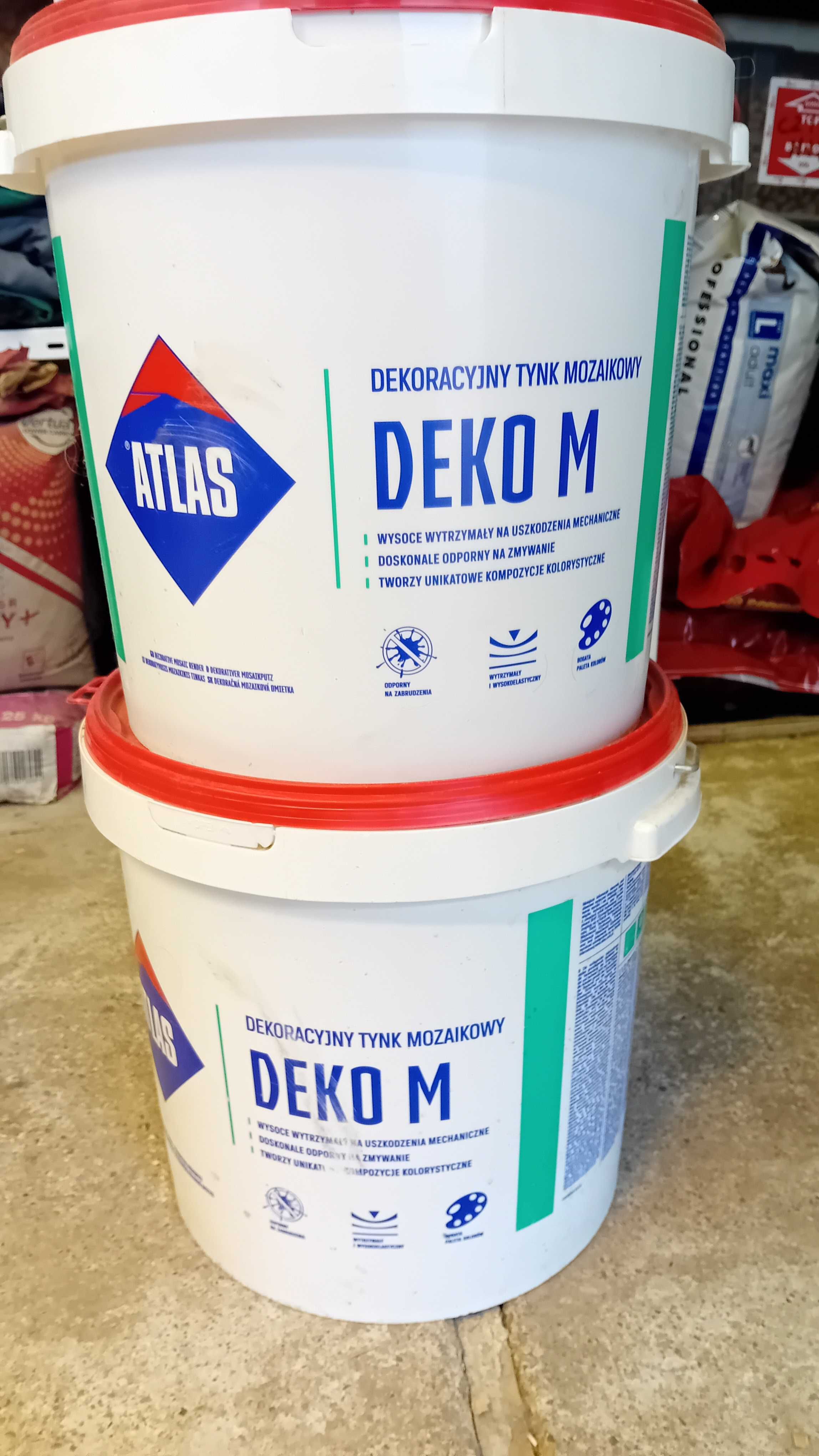 Tynk mozaikowy ATLAS Deko M 25kg Kolor 311 - 50kg