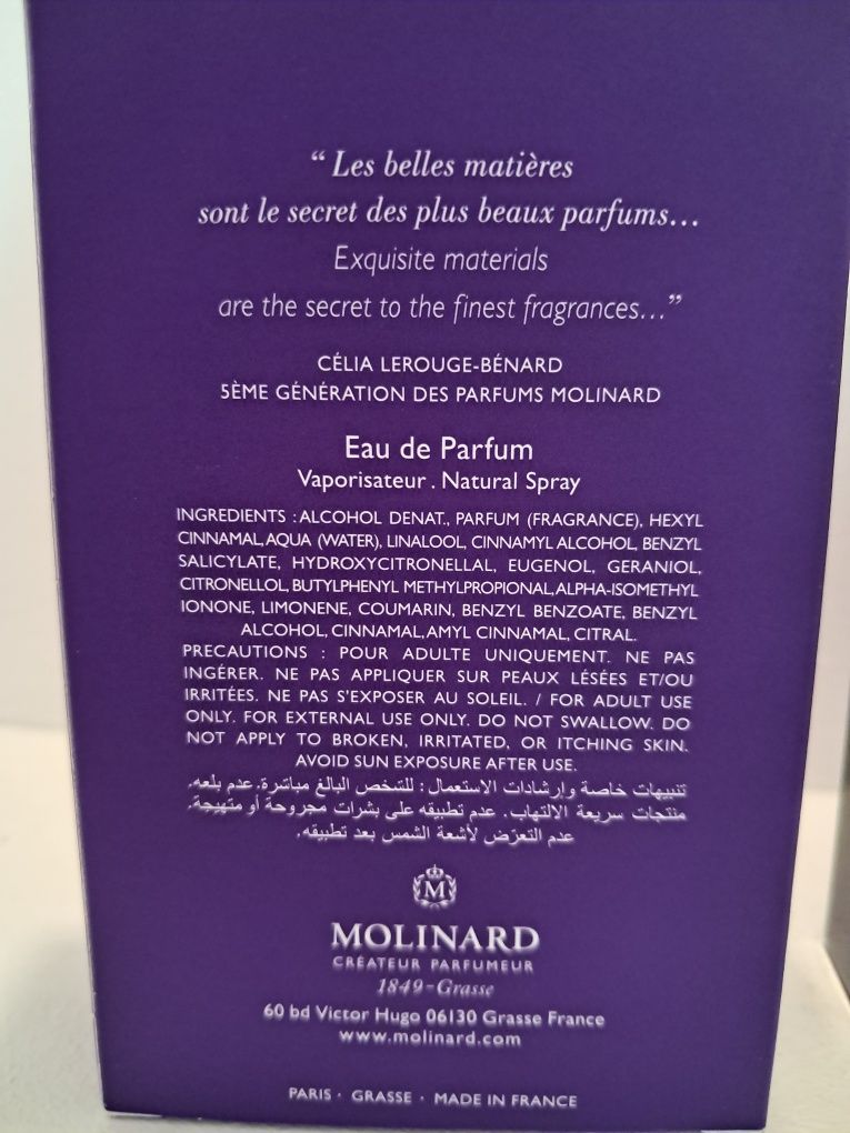 Molinard Jasmin edp 75 ml
