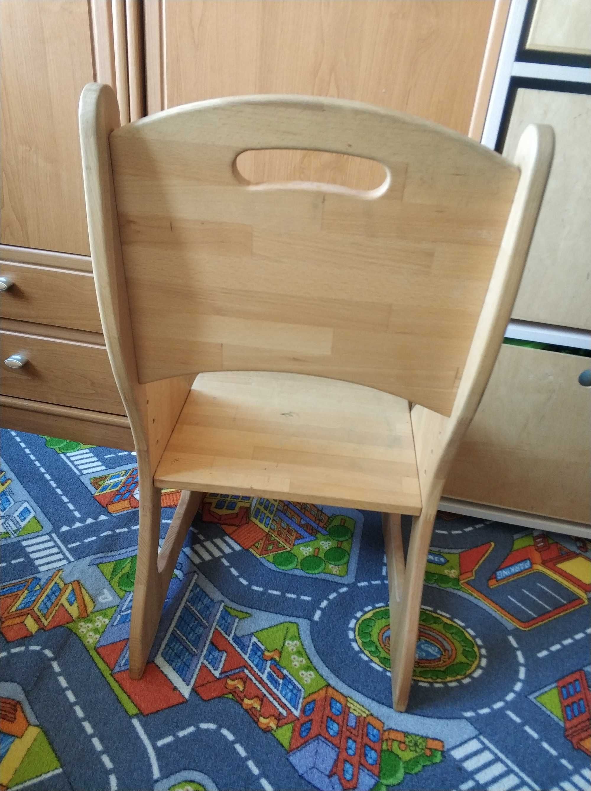 Дитячий дерев'яний стілець Mobler с300