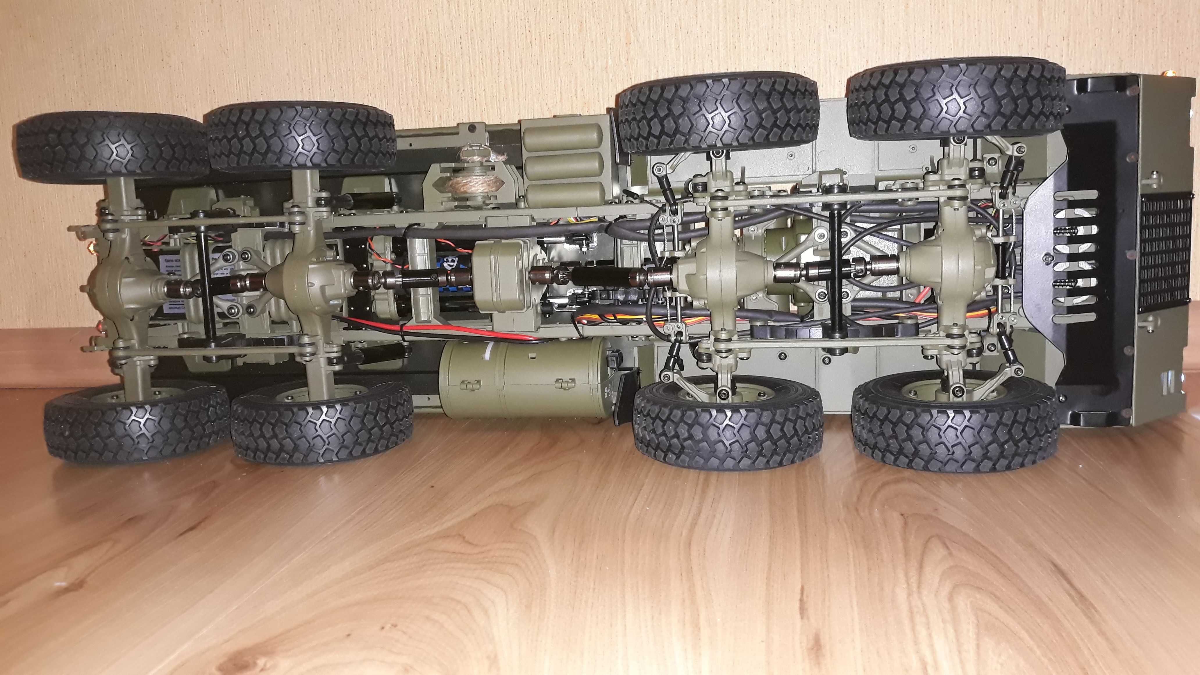 Pojazd wojskowy RC ciężarówka HG P803A Heng Long, Tamiya