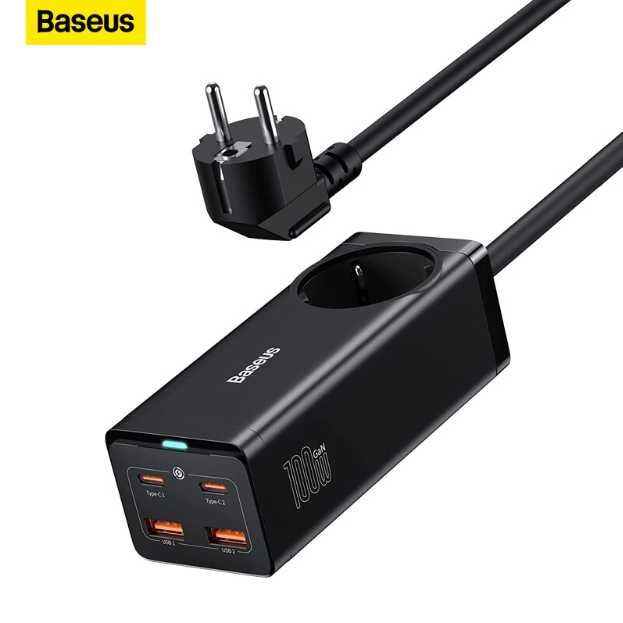 Зарядний пристрій Baseus GaN 3Pro 100W (Сетевое зарядное устройство)