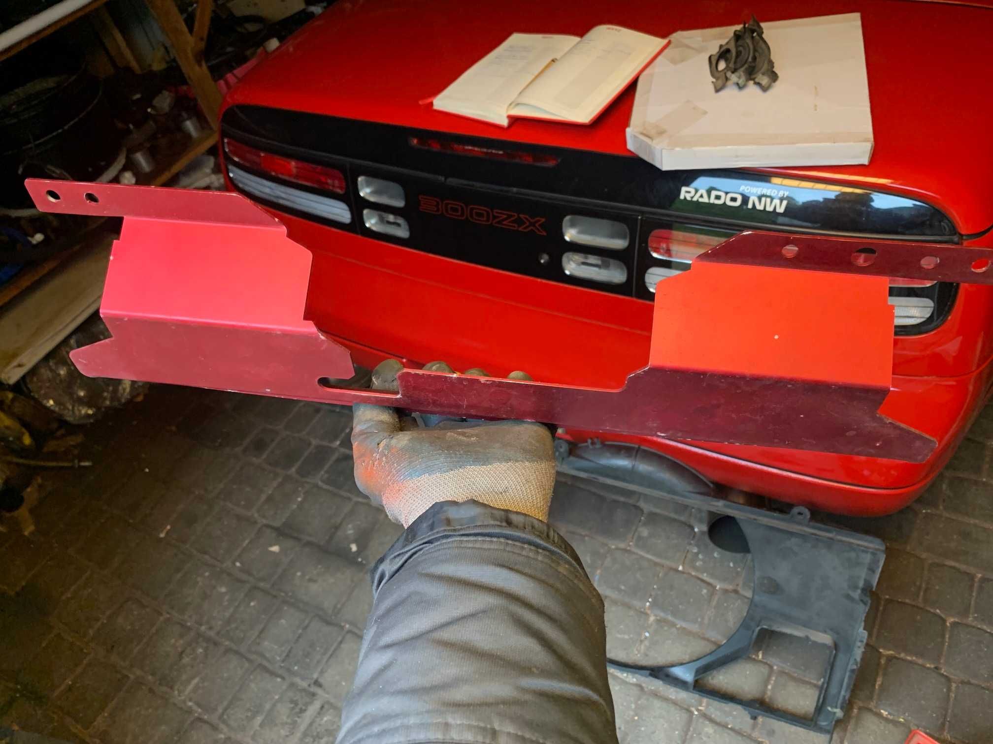 panel chłodnicy GReddy nissan 200sx s13 silvia 240sx ps13 hamulce BBK
