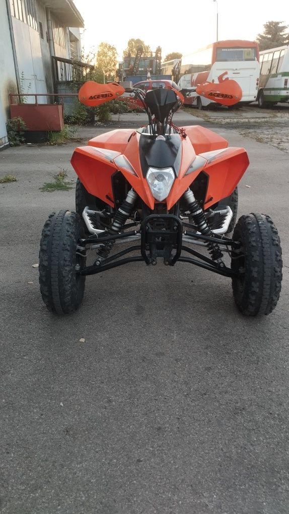 Quad KTM XC 525 z 2009r bieg wsteczny