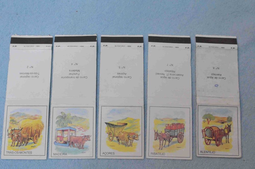 Vintage - Fosforeira Portuguesa - Várias carteiras de fósforos)