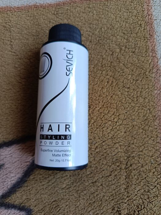 Puder proszek do stylizacji włosów, matowy, efekt objętość