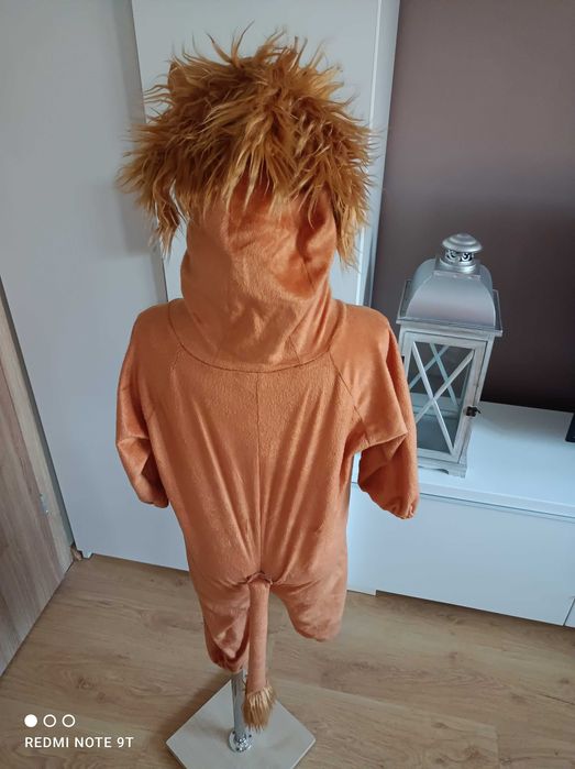 NOWY strój karnawałowy LEW LWA SIMBA przebranie kostium 86/92 (366)
