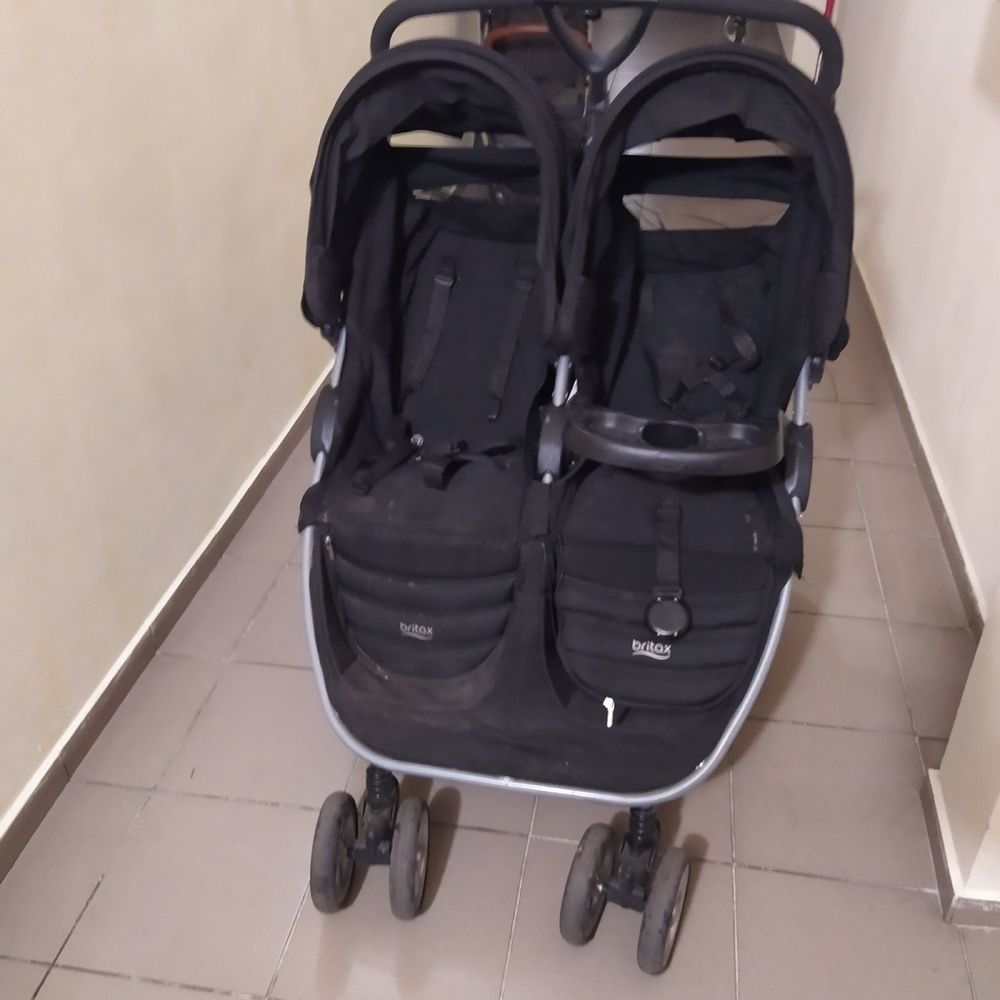 Коляска для двойни Britax B-Agile Double (cosmos black)