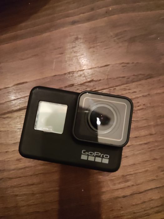 Gopro 7 black, caixa protetora e capa de silicone