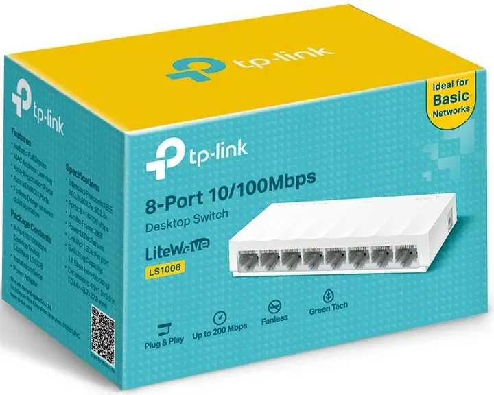 Комутатор мережевий TP-Link LS1008