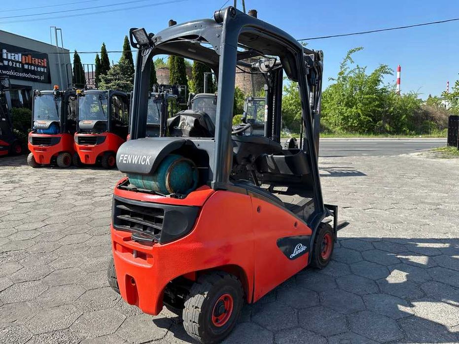 WÓZEK widłowy LINDE H16T ROK 2017 Triplex GAZ półkabina
