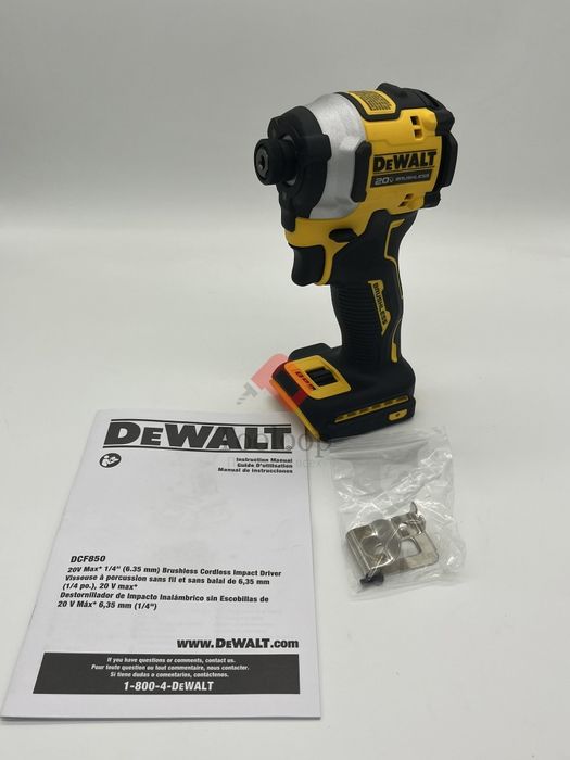 DEWALT DCF850 20V Аккумуляторный Impact\ Ударный Шуруповерт\Гайковерт
