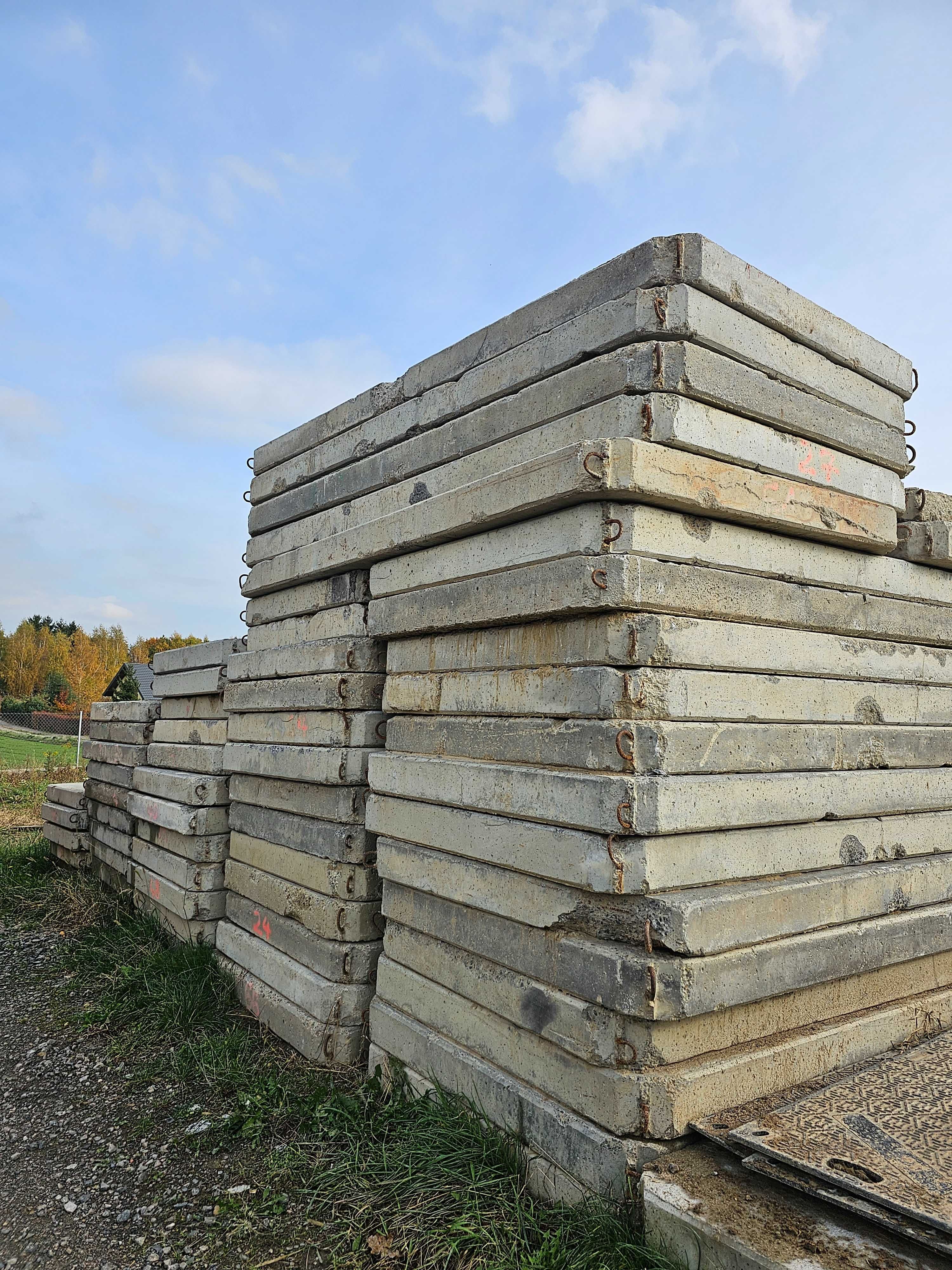 Wynajem płyty drogowe, betonowe + transport HDS