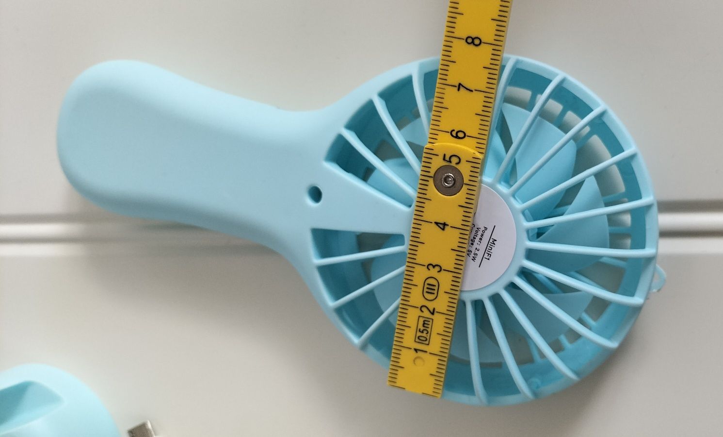Mini wentylator wiatraczek przenośny USB nowy LED 3 prędkości