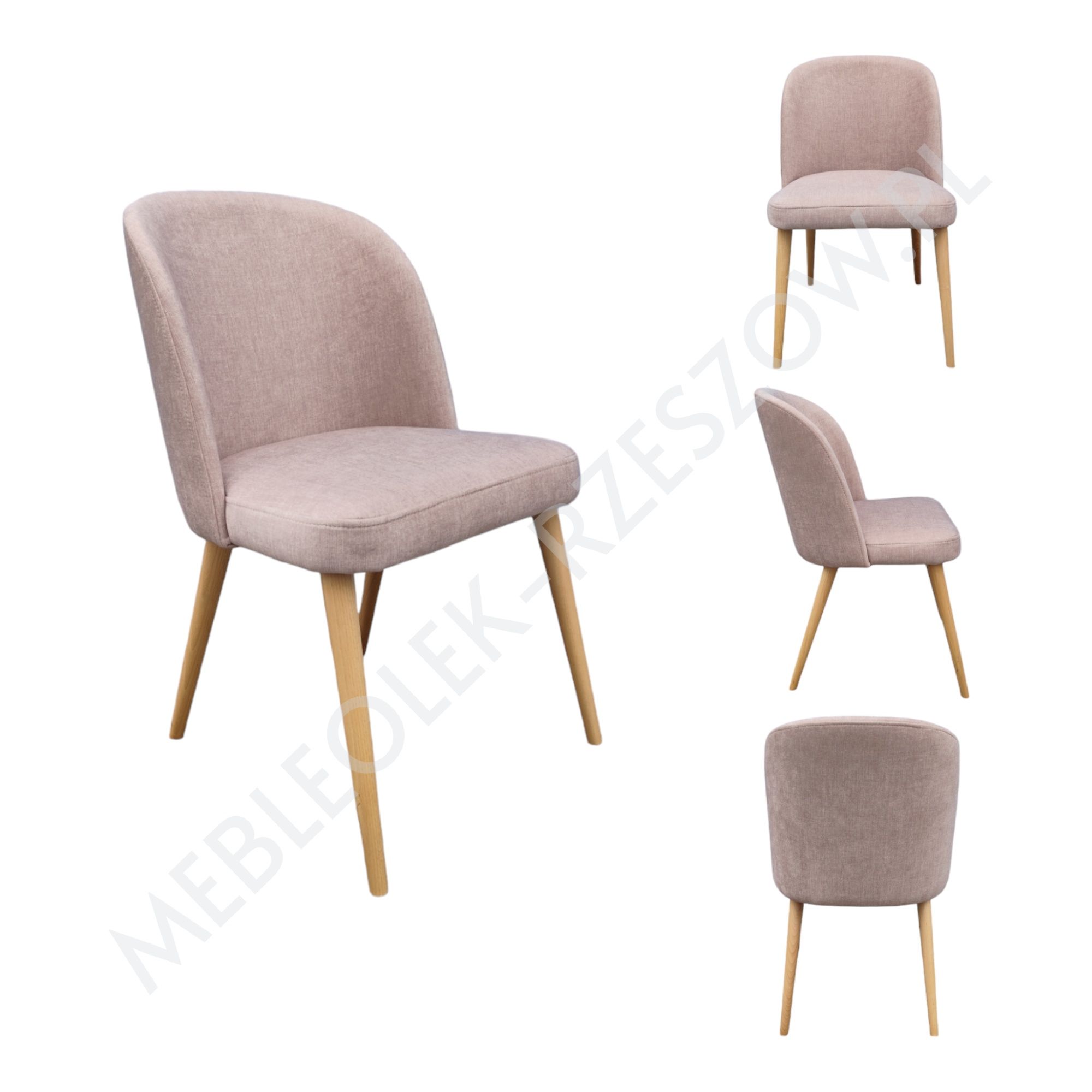 Krzesło krzesła tapicerowane Loft loft skandynawske nowe nowoczesne