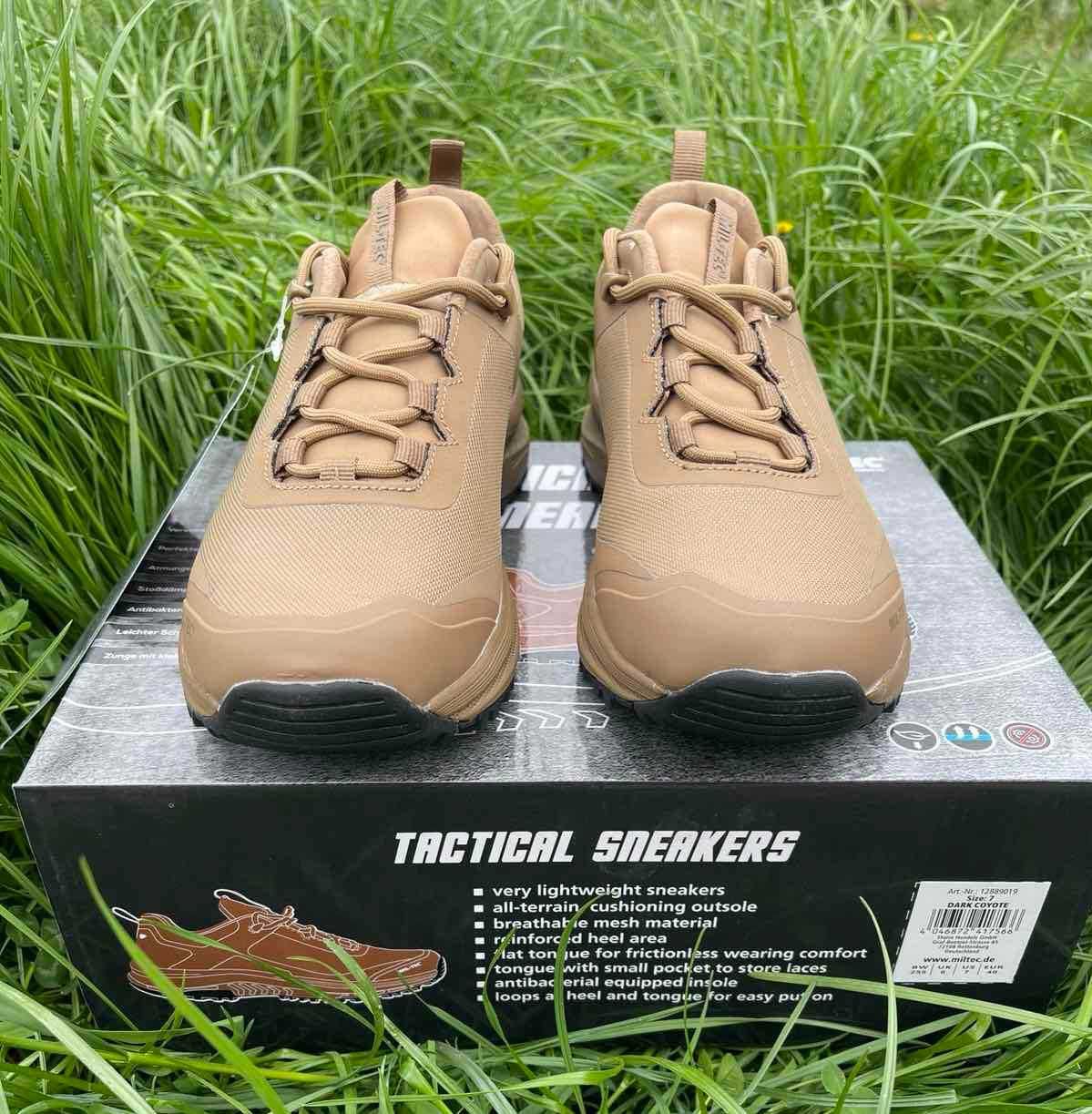 Кросівки тактичні Mil-Tec Tactical Sneakers Німеччина Coyote 12889019