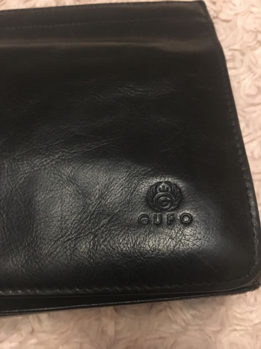 Продам кожаную мужскую барсетку, сумку GUFO