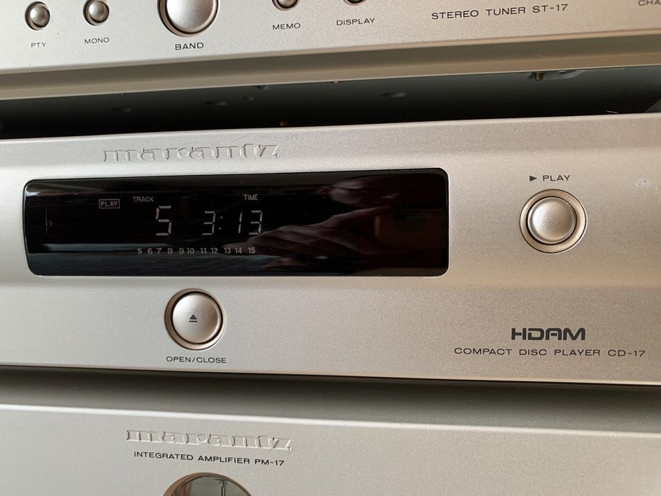 Marantz PM 17, ST 17. zestaw w bardzo dobrym stanie