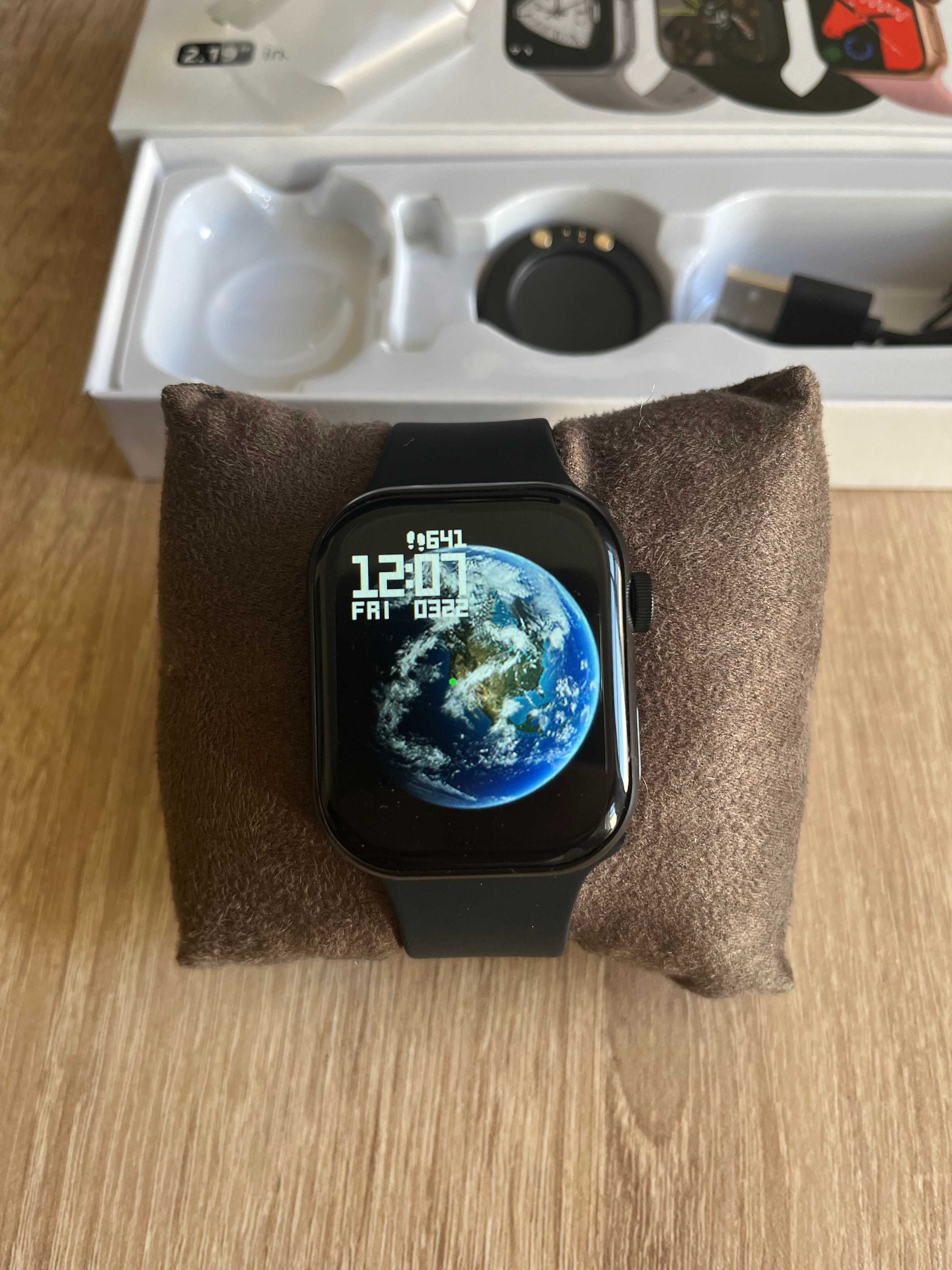 OKAZJA Nowy Smartwatch Czarny Męski Damski menu w języku Polskim