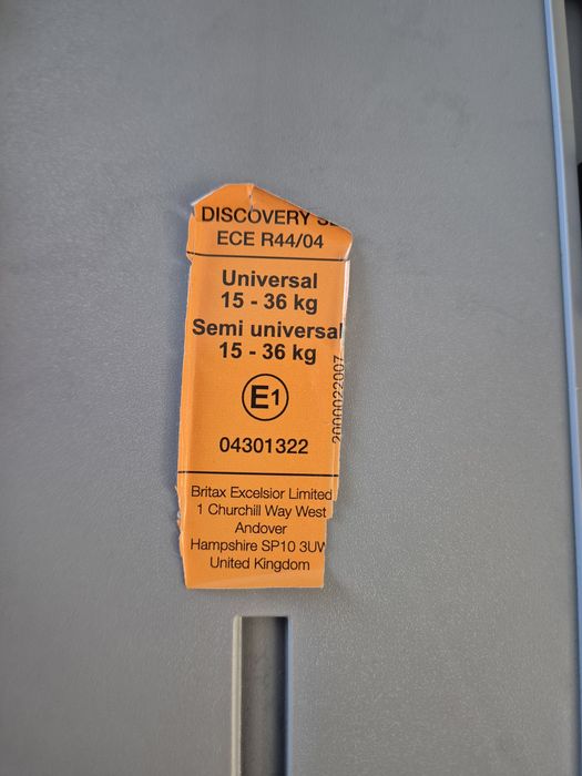 Fotelik britax romer discovery