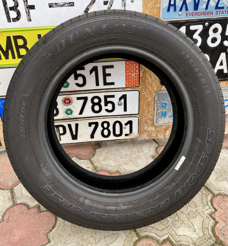 R15 175/65 Dunlop SpSport FastResponse Літні Шини Резина з Німеччини 4