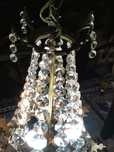 Lustre Antigo em Cristal