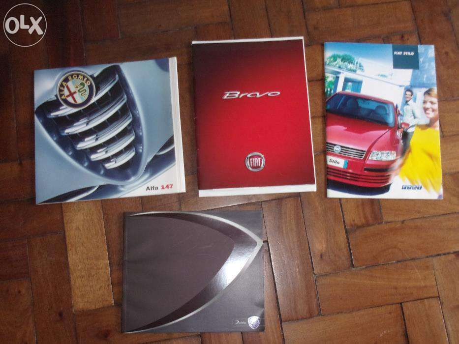Catálogos de fabricantes de automóveis italianos