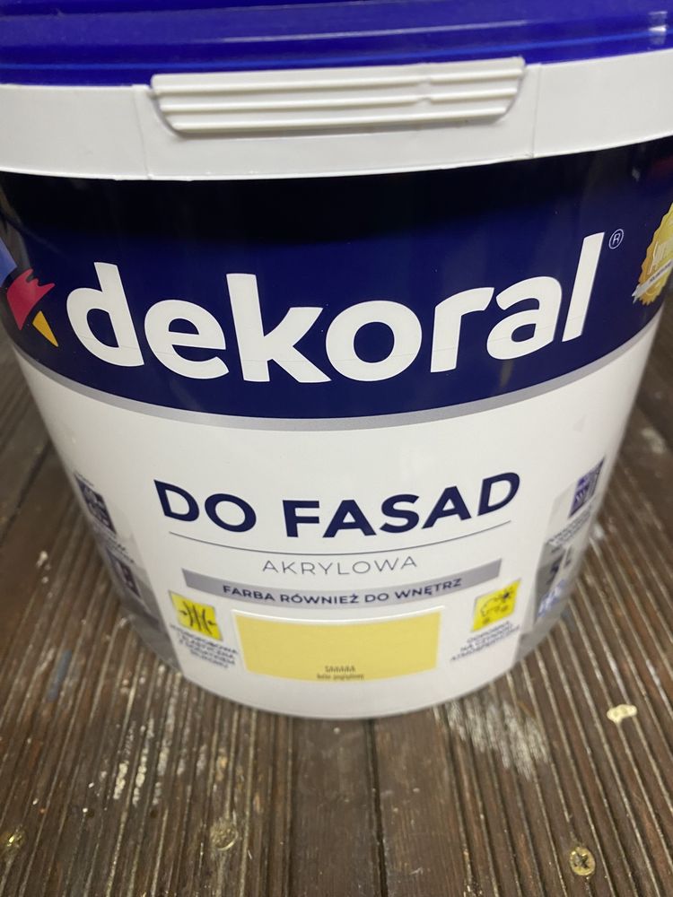 Dekoral do fasady 5 L, kolor Sahara