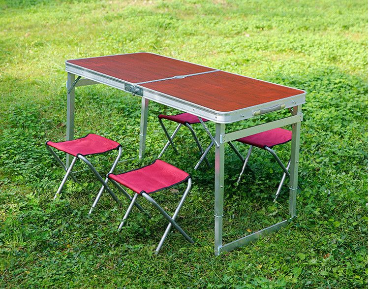 Раскладной стол для пикника в чемодане Folding Table + 4 стула