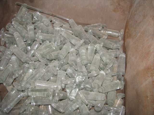 Корок - пробка скляний конічний притертий.