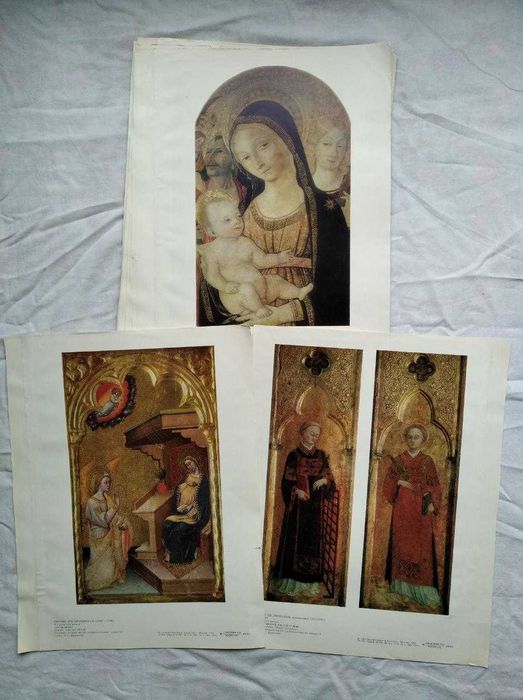 Набор репродукций картин (150+ штук, итальянская, русская живопись)