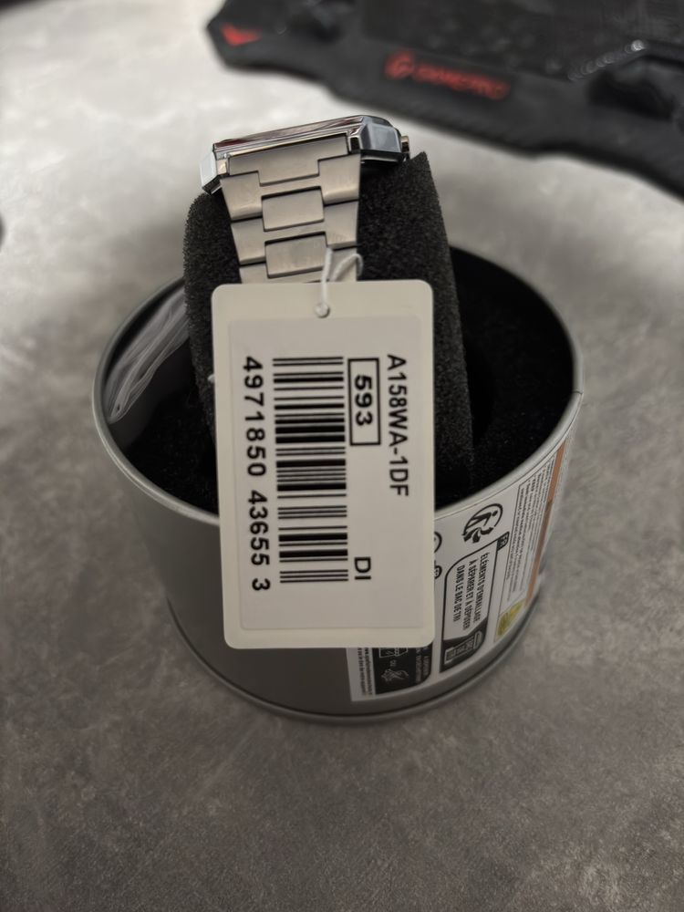 годиник casio A158WA-1DF