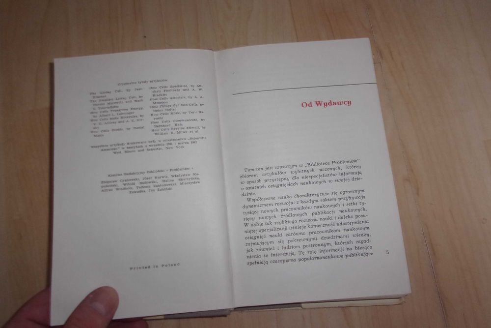 świat żywych komórek