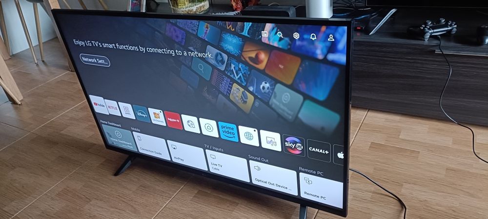 Televisão LG 43 polegadas como nova, praticamente não foi usada